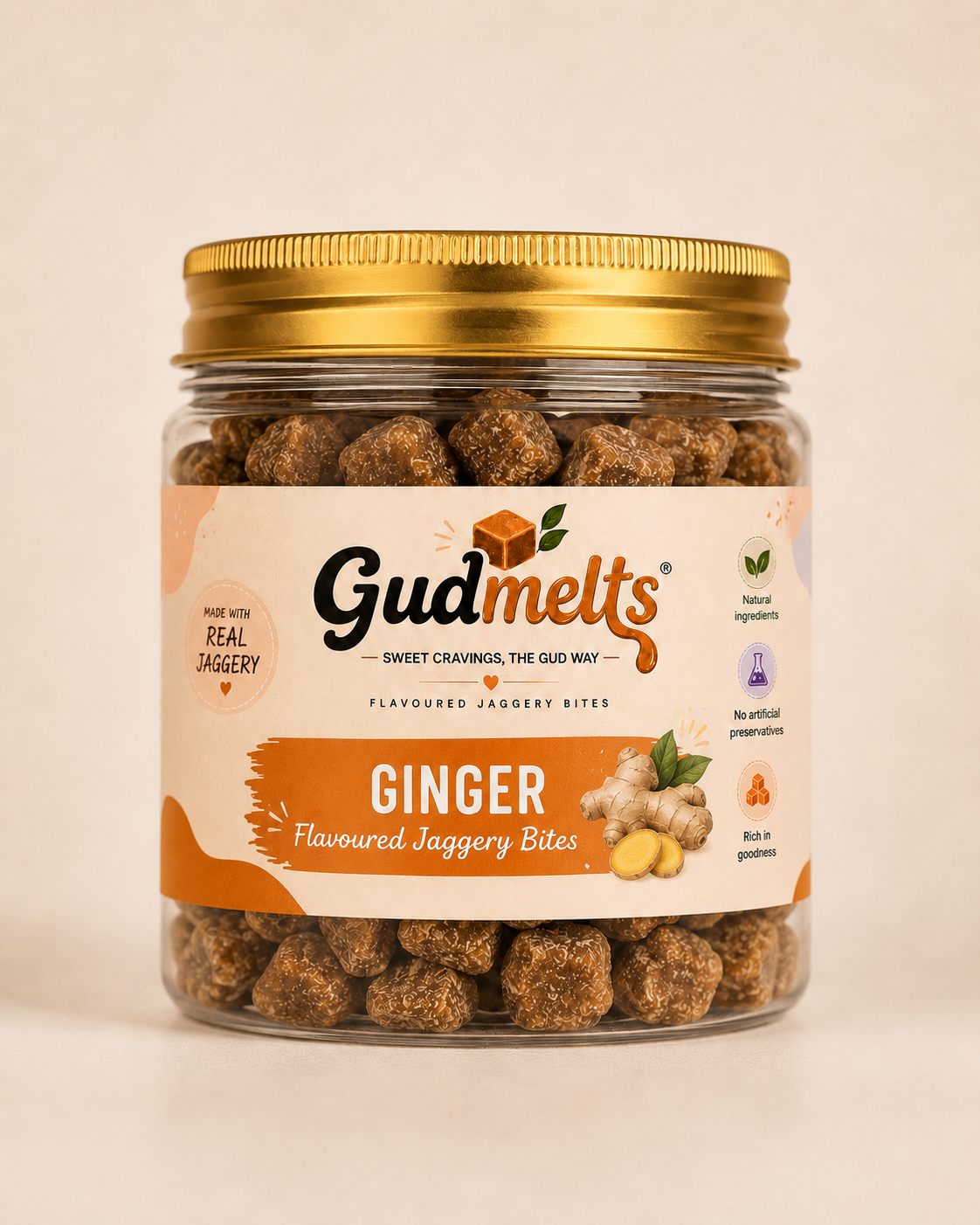 Ginger GudMelts jar